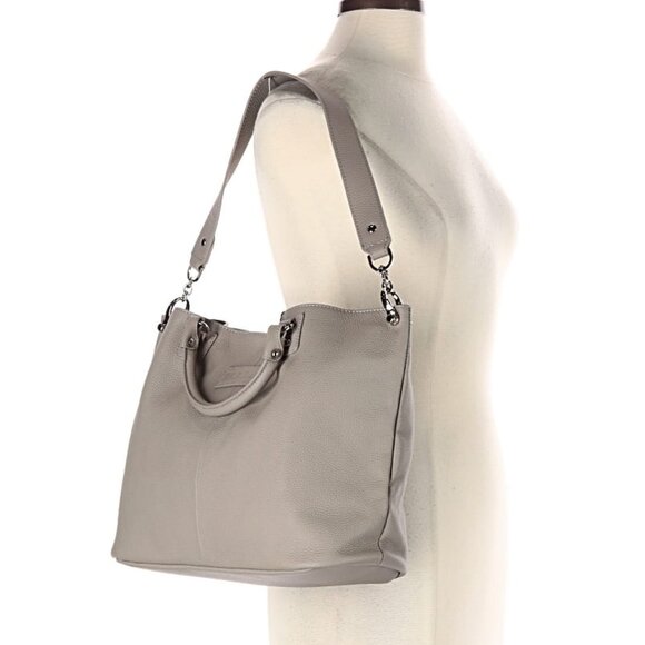 NEW M.I.L.A. Darcy Large Slouchy Hobo Style Shoulder Handbag Purse Leather Bag - Picture 6 of 8